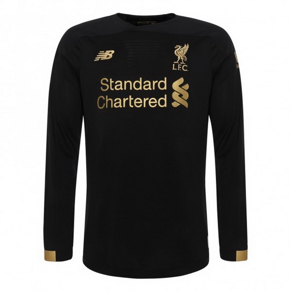 Camiseta Liverpool Primera equipo ML Portero 2019-20 Negro